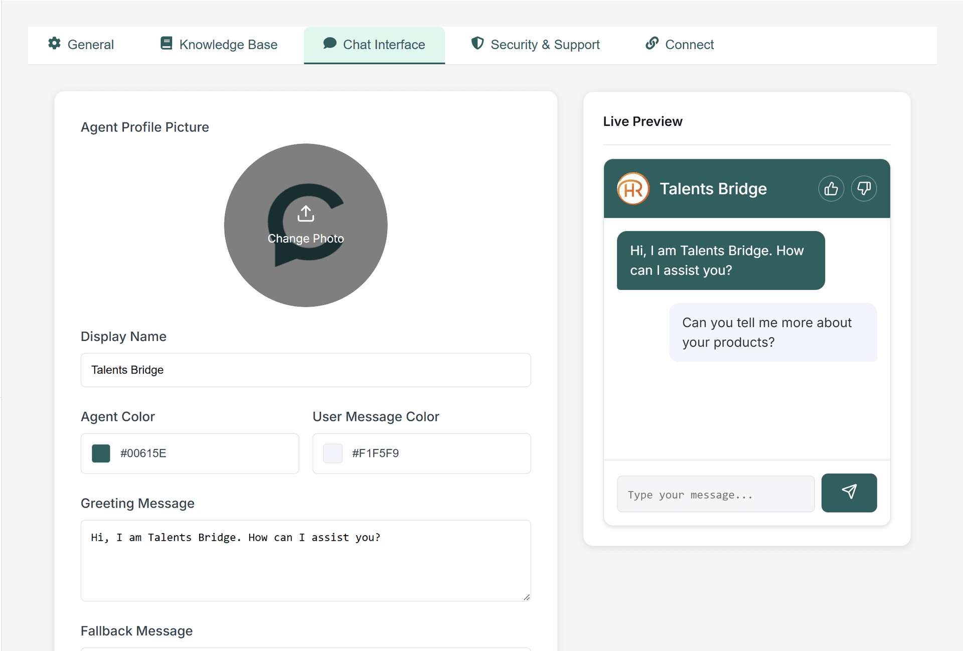 Configure New Agent